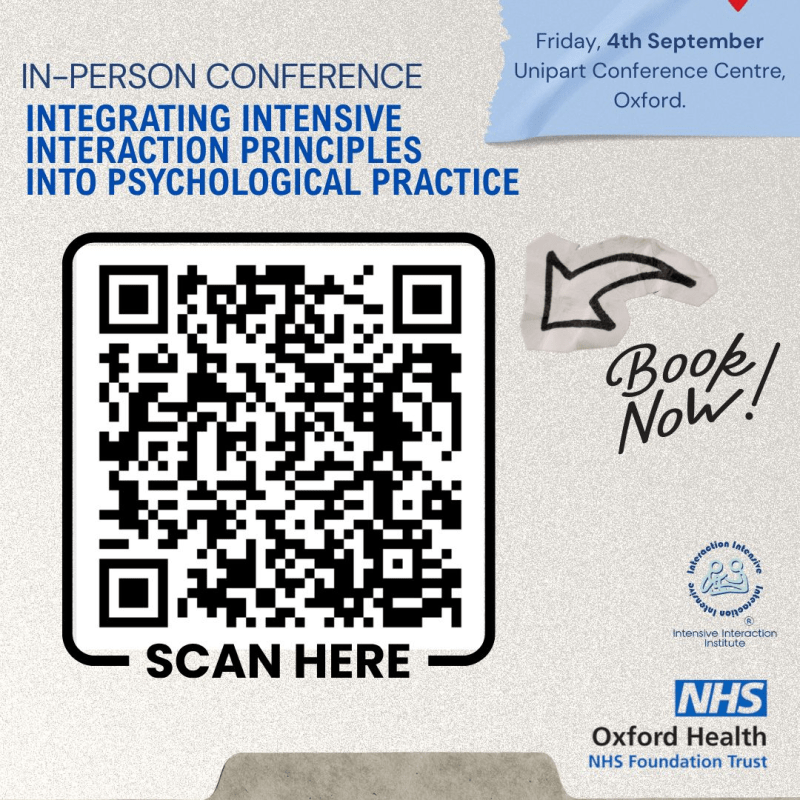The Intensive Interaction Conference 2026 – bookings close on 31st&nbsp;July.
